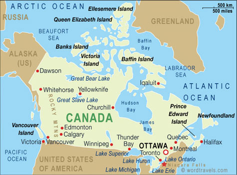 Canada Map