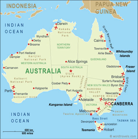 Australia Map