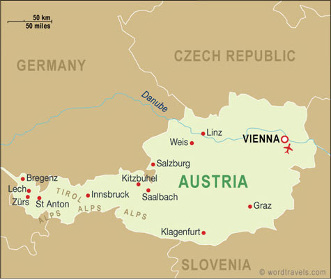 Austria Map