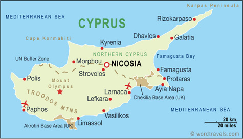 Cyprus Map