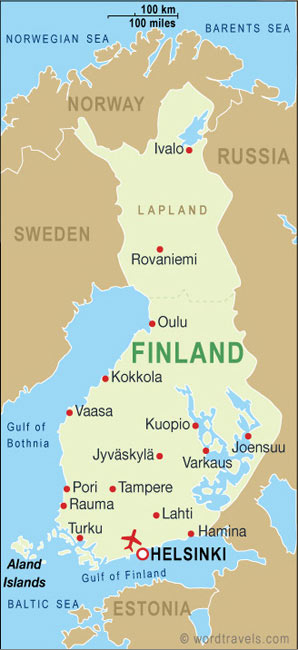 Finland Map