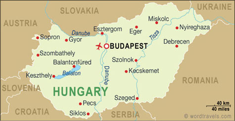 Hungary Map