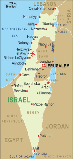 Israel Map