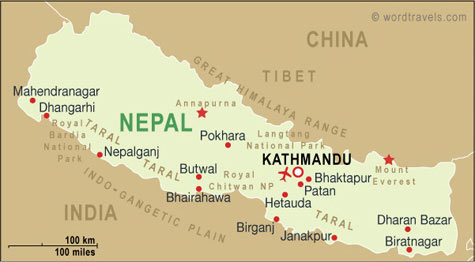 Nepal Map