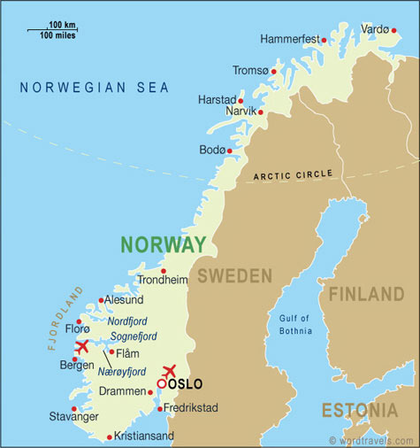 Norway Map