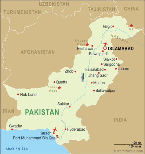 Pakistan Map