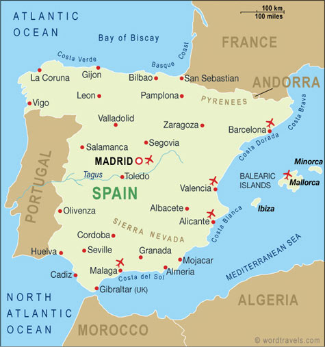 Spain Map