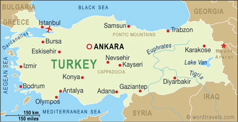 Turkey Map