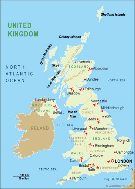 United Kingdom Map