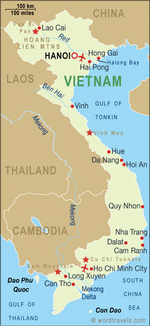 Vietnam Map